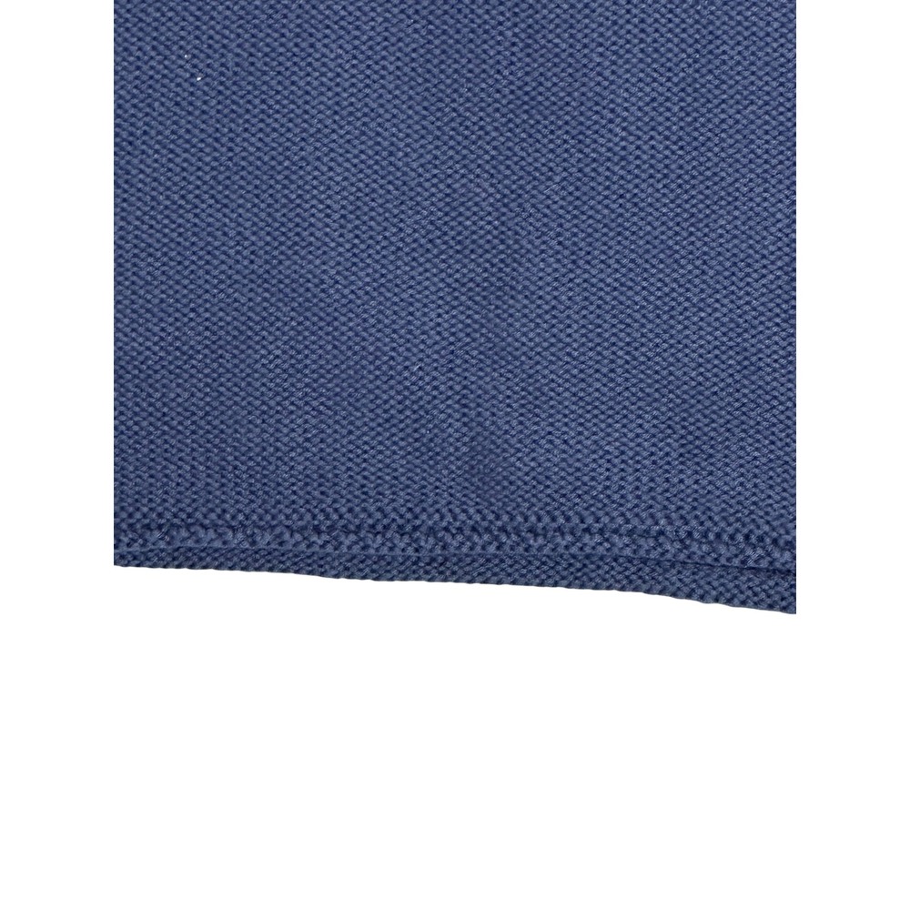 NWT Abercrombie & Fitch Womens Rolled Hem Crochet Knit Cottagecore Preppy Ble - Picture 4 of 11